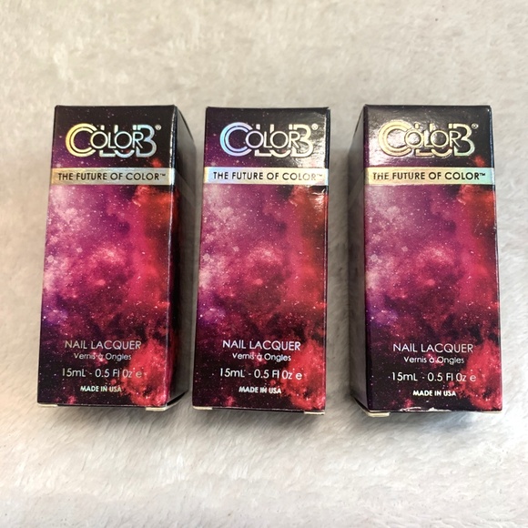 Color Club Nail Lacquer Polishes You Rock! + Clickbait + Hot Hot Pants 3pc Lot - Picture 5 of 8